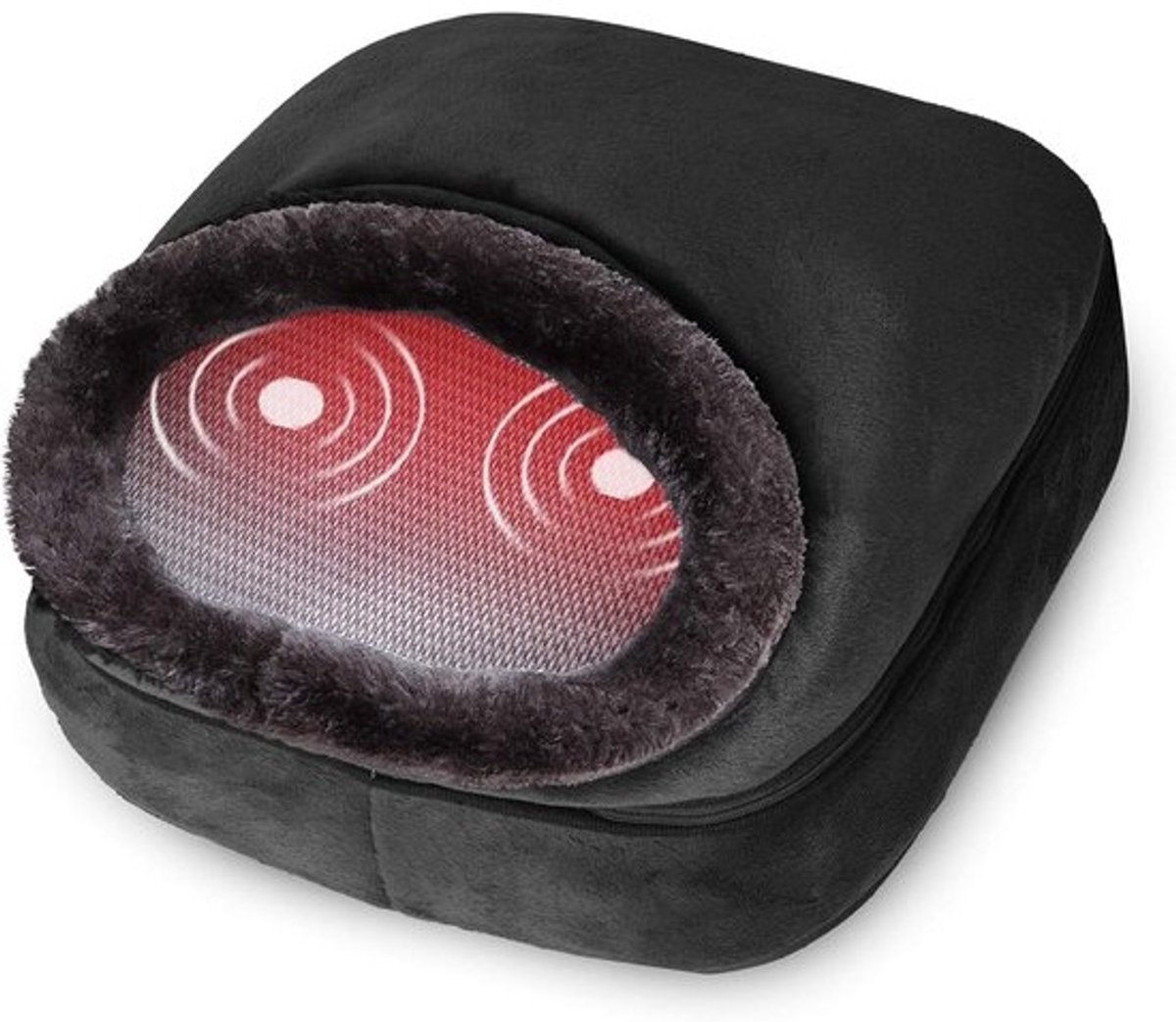Verwarmd Vibrerend Massageapparaat voor Voeten en Rug - 3-in-1 Pijnverlichting