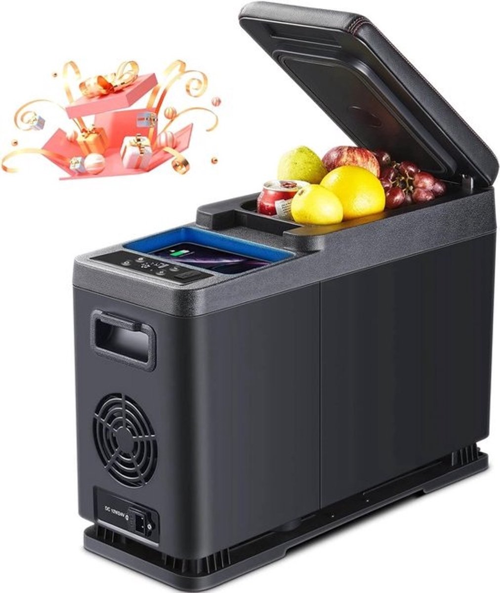 Mini Compressor Koelbox 8L -15°C met USB en App Bediening voor Auto en Caravan