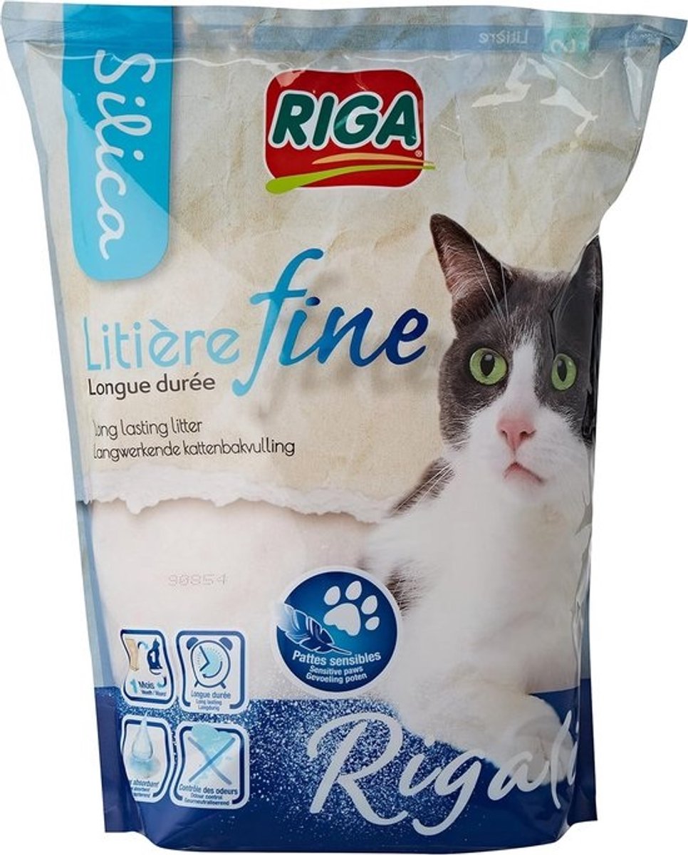 Fijne Kattenbakvulling Silicagel - Absorberend & Geurvrij