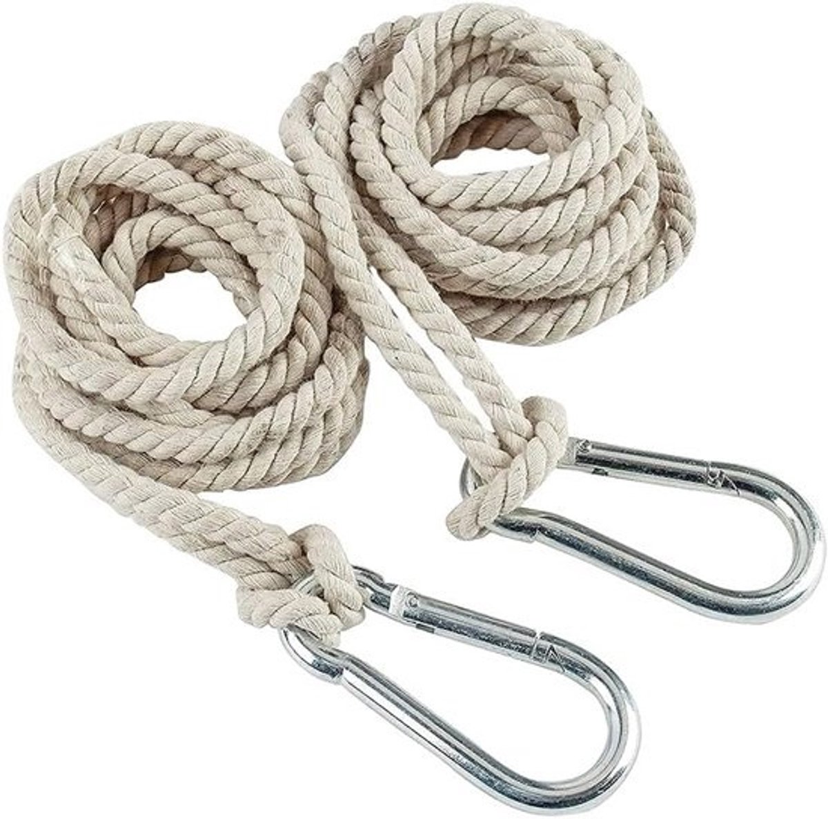 Boomschommel Touwen en Verstelbare Haken - 2 Stuks Hangmat Ophang Touw en Tuinaccessoires