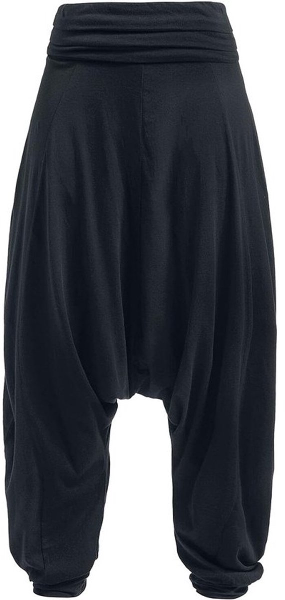Harem Broek - Losse Pasvorm - Casual Dragen - Comfortabele Stijl - Zwart