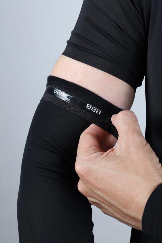 BBB Cycling ComfortArms Armstukken Wielrennen - 5-15 Cº - Thermo Stof & Anti Slip Siliconen Gripper - Armwarmers Fiets - Maat M - Arm Sleeves - BBW-92 van BBB Cycling — afbeelding 4