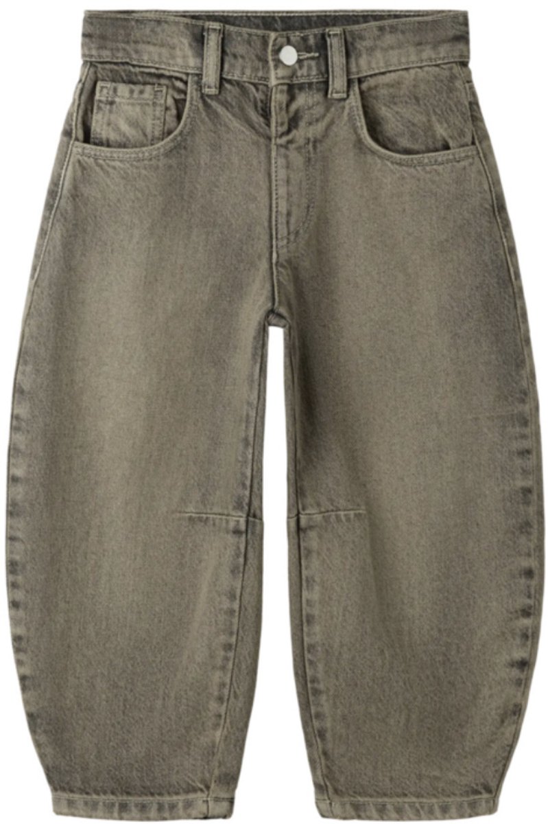 Name It - Broek - NMMBEN - Barrel - Brown Denim - Maat 80