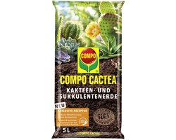 COMPO Cactea Cactussen- en Vetplantenaarde 5 liter