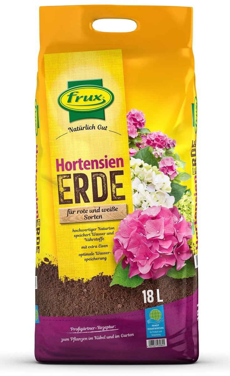 frux Pro hortensia-aarde rode en witte soorten - 18 liter