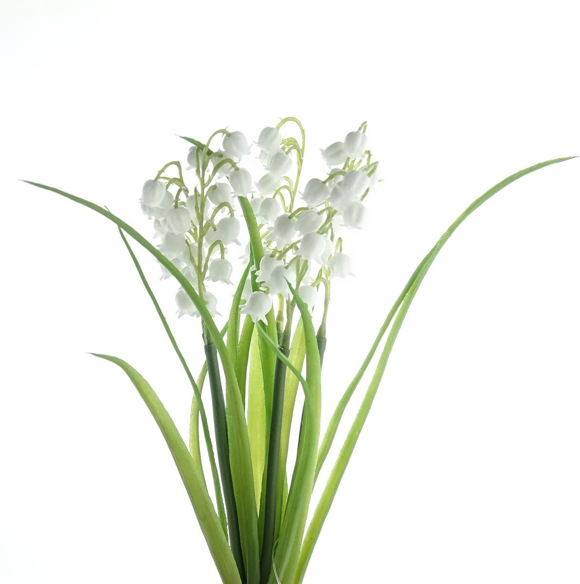 Gasper Lelietjes-van-dalen boeketje 30 cm - kunstbloemen