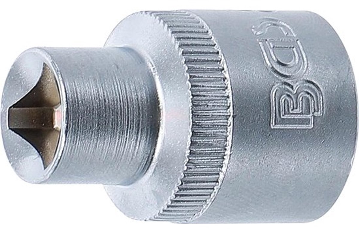 Dopsleutel Inzetstuk - Vierkante Dop - Precisiewerk - Gehard Chroom Vanadium Staal - M6 10mm - Mat