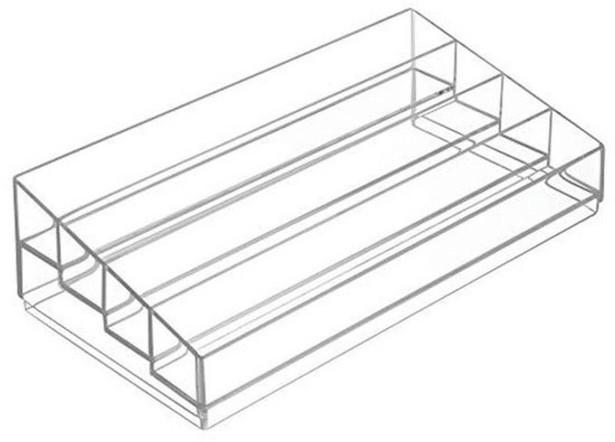 Grote Cosmetische Organizer met 4 Gelaagde Planken