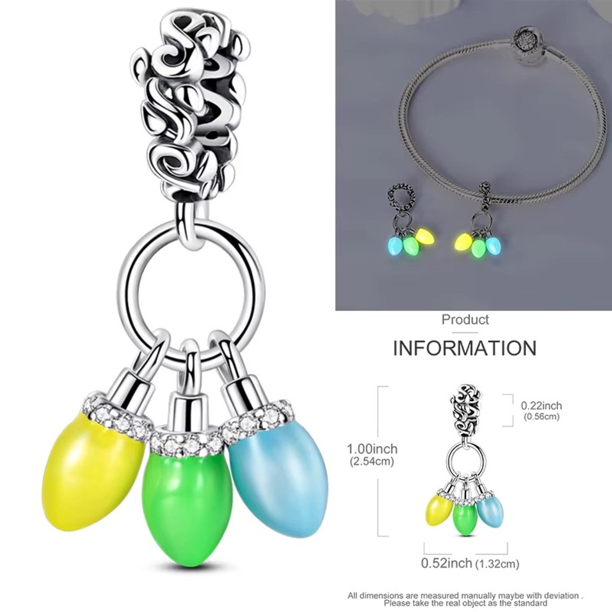 Fler® | Bedel | Past op populaire bedelarmbanden (standaard - 3mm) | Goudkleurige Ananas Bedel – Tropisch Fruit – Zomer | Hangbedel Charm | 925 sterling zilver | Goudkleurig | Transparante & groene zirkonia | Valentijnsdag Cadeau | Sinterklaas kado