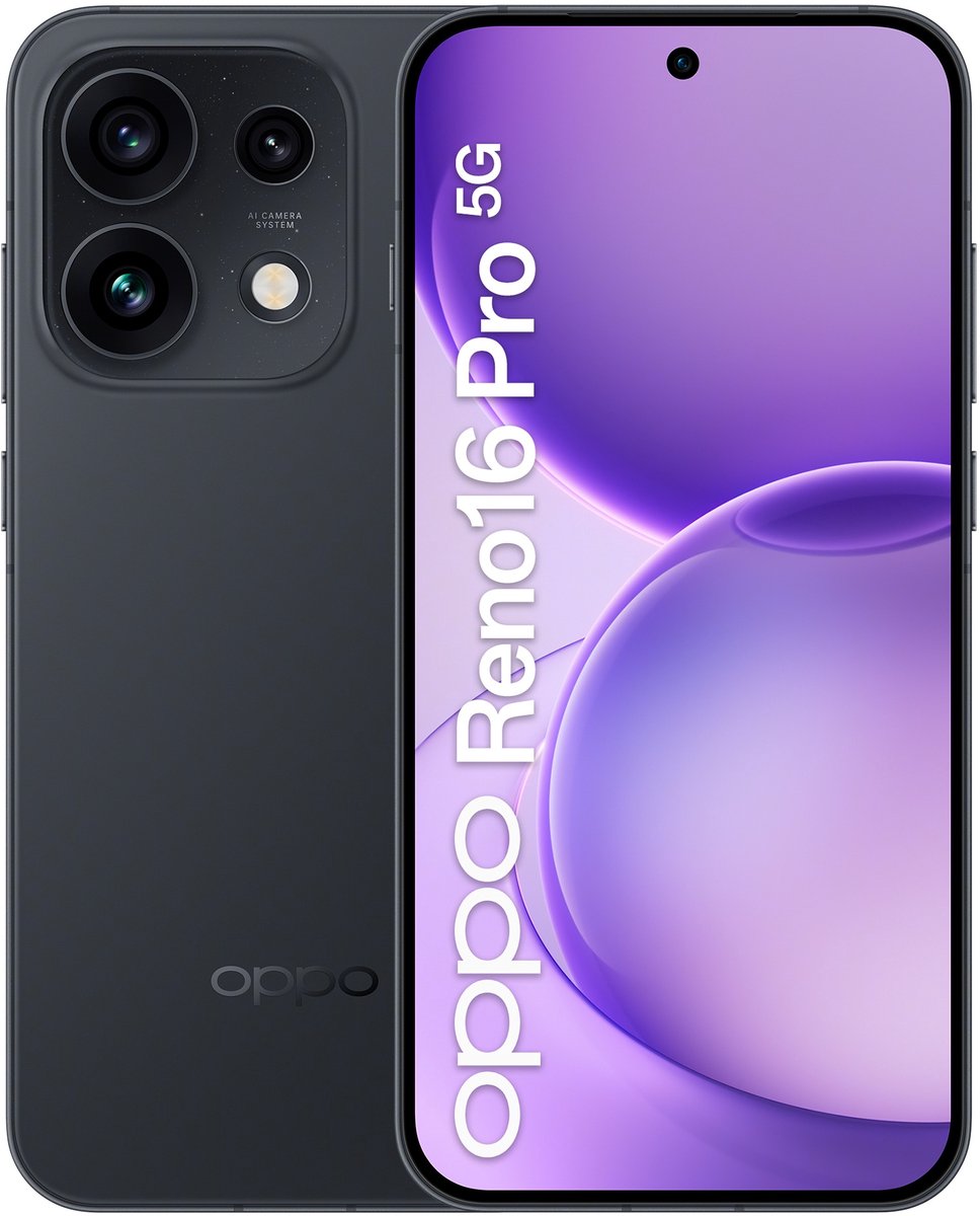 OPPO - Reno16 Pro 5G - 512GB - Starlight Black