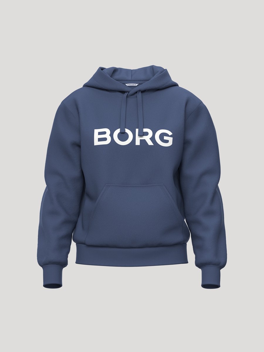 Björn Borg Essential 3 Hoodie Dames Trui Met Capuchon Vrouwen - Nightshadow Blauw - Maat XL