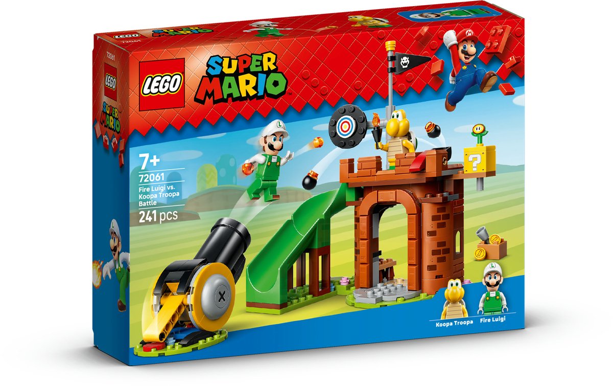 LEGO Super Mario - Fire Luigi vs. Koopa Troopa Battle - 72061