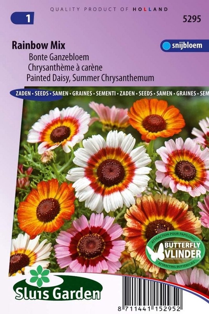 Wisselende Regenboem Bloemen Mengsel - Mooie Eenjarige Zomerbloeier