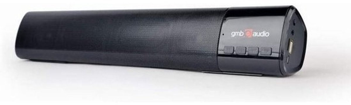 Draadloze Bluetooth Soundbar met Oplaadbare Batterij - Compact en Stijlvol Zwart