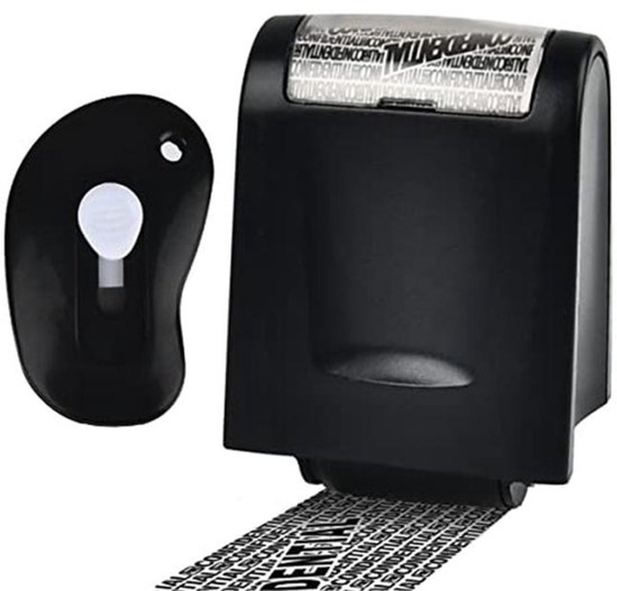 Rolstempel voor Privacybescherming en Identiteitsbeveiliging - Handige en Draagbare Oplossing voor Gevoelige Documenten