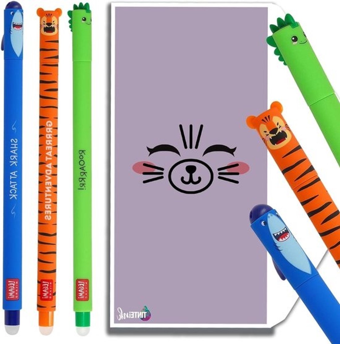 Uitwisbare Gelpennen - Hittegevoelige Pennen - Fouten Corrigeren - Thermochromatische Inkt - 0.7mm Punt - Meerkleurig