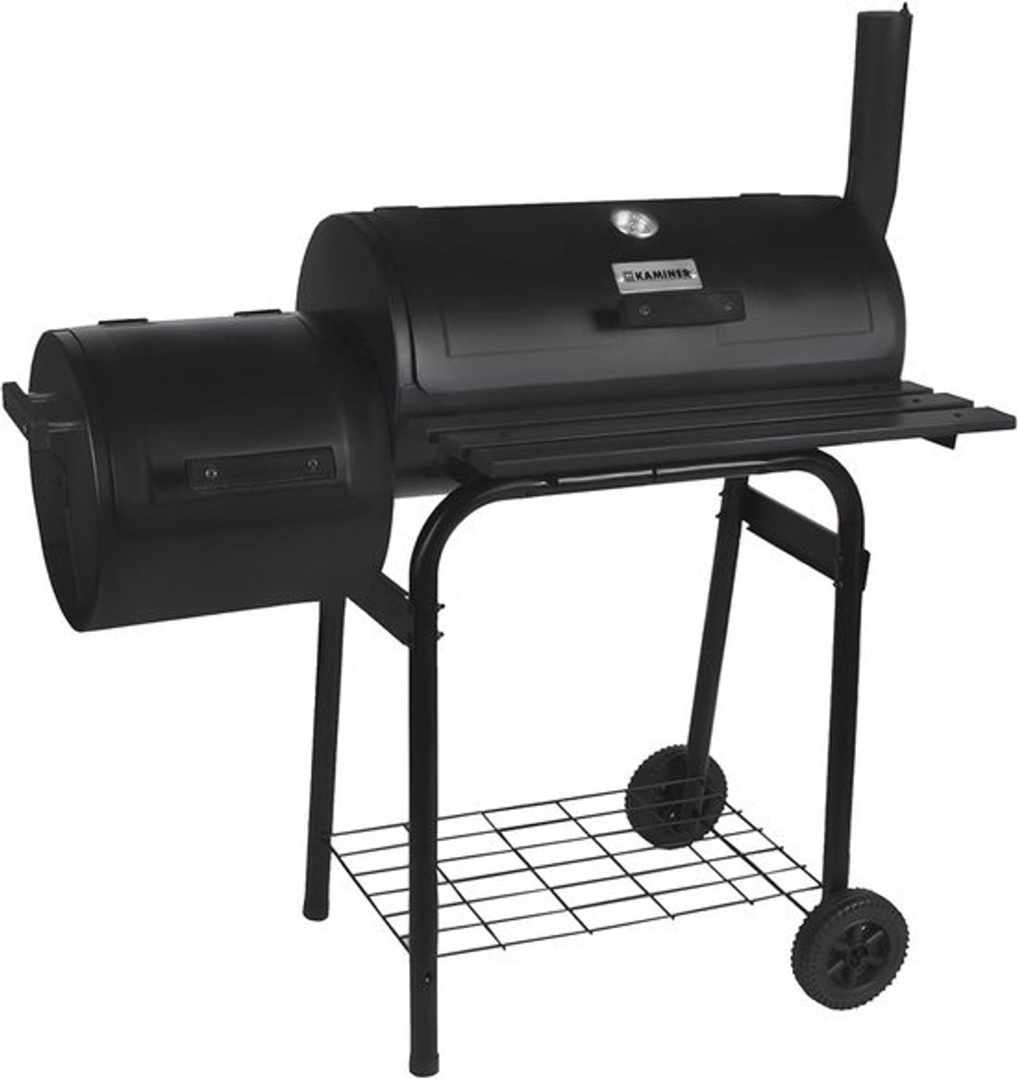 Rookoven grillwagen met houtskoolgrill - Perfect voor buitenbarbecue