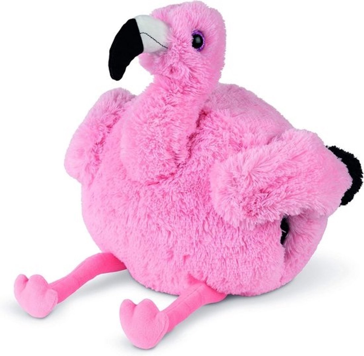 Oplaadbare Handwarmer Flamingo voor koude dagen