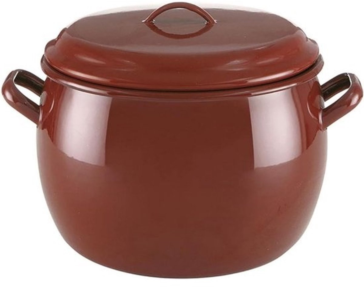 Kookpan met deksel - Stoofpan Sauspan - Lange maaltijden bereiden - Geschikt voor inductie - 32 x 22 cm - Zwart