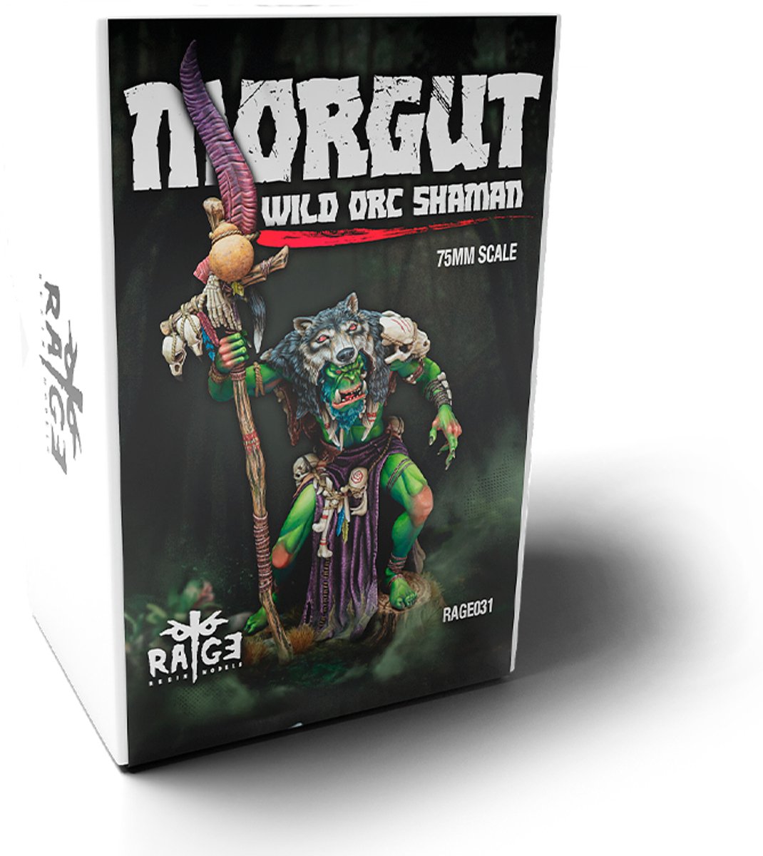 Rage RAGE016 Aslass, the Seer – 35 mm Resin Fantasy Miniatuur