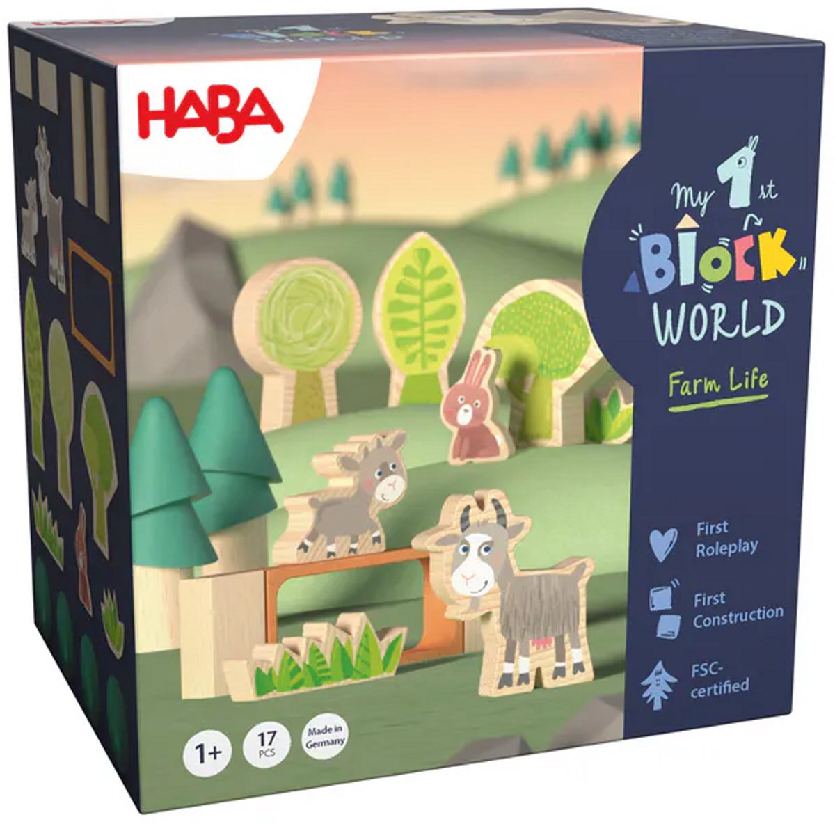 Haba My First Block Bos en weide - 18 maanden+