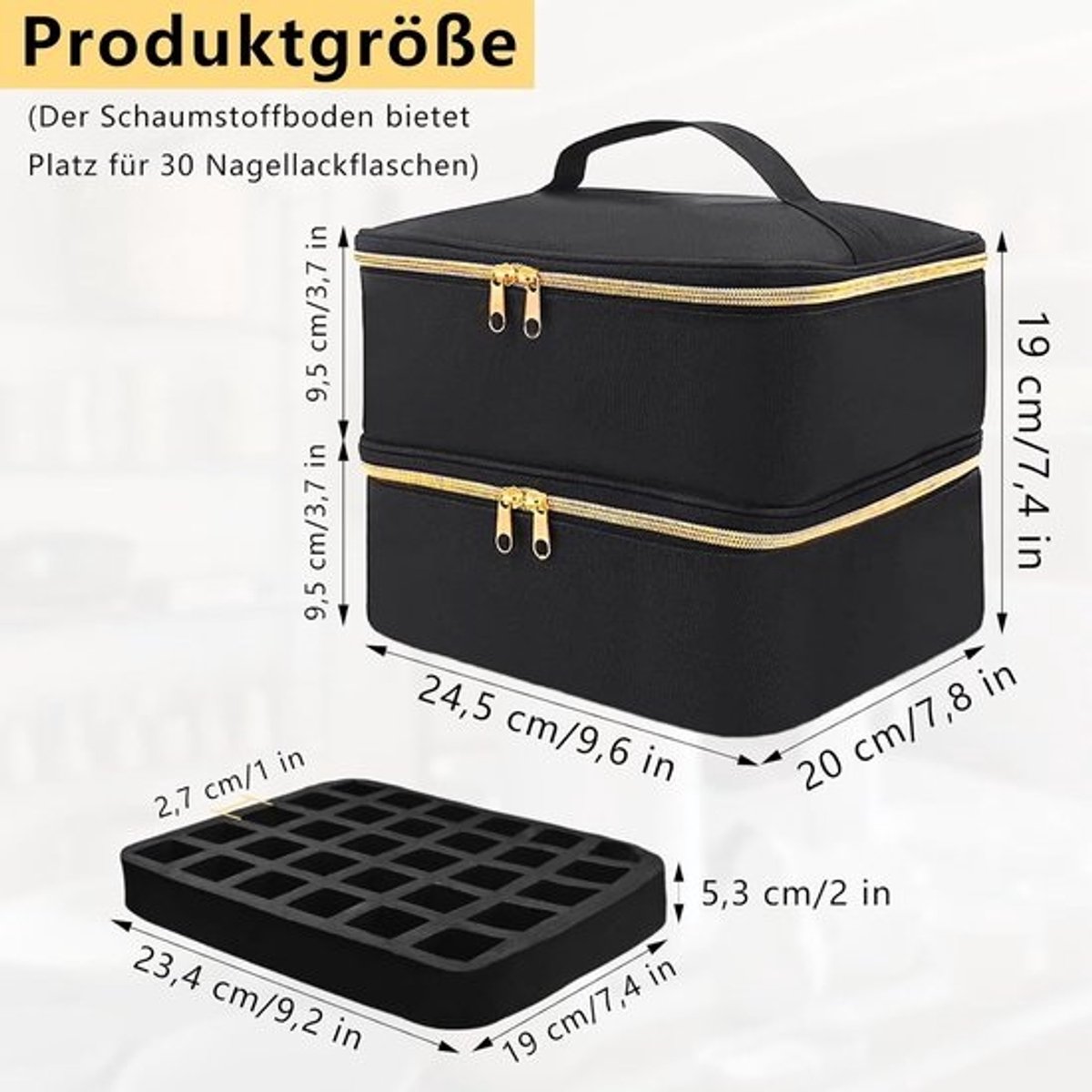 Nagellak Koffer - Nagel Koffer - Nagelopberger - Stijlvol