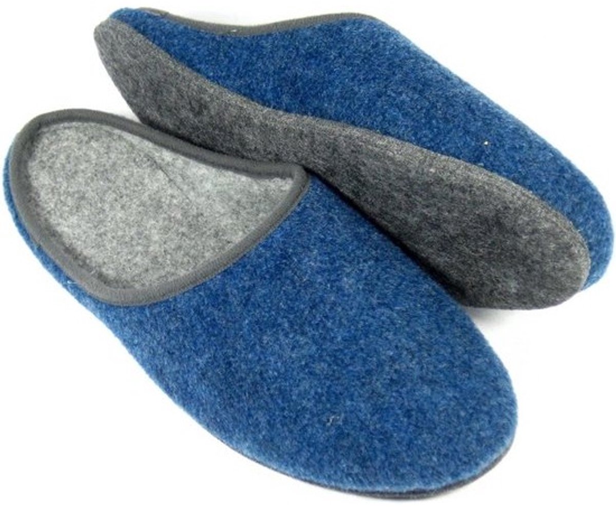 Warme vilten pantoffels met vilten zool voor dames en heren | Ademend en comfortabel huisvoetbedekking
