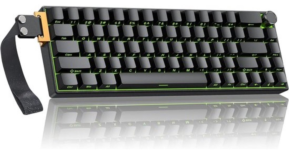 Mechanisch Gaming Toetsenbord 60% met Magnetische Schakelaars en Aluminium Behuizing
