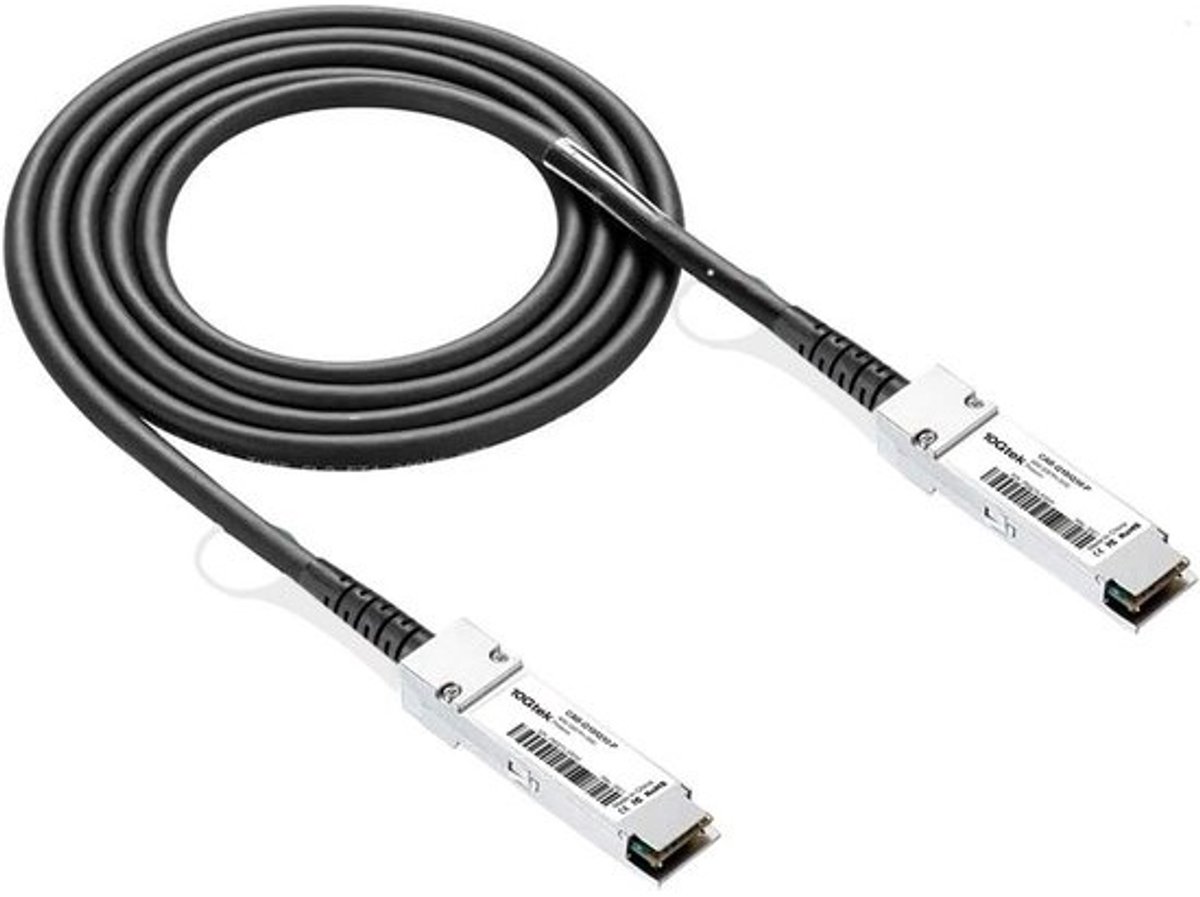 40G QSFP+ DAC Kabel 0.3 Meter Passieve Direct Attach Koper Twinax voor Switches en Netwerkapparatuur