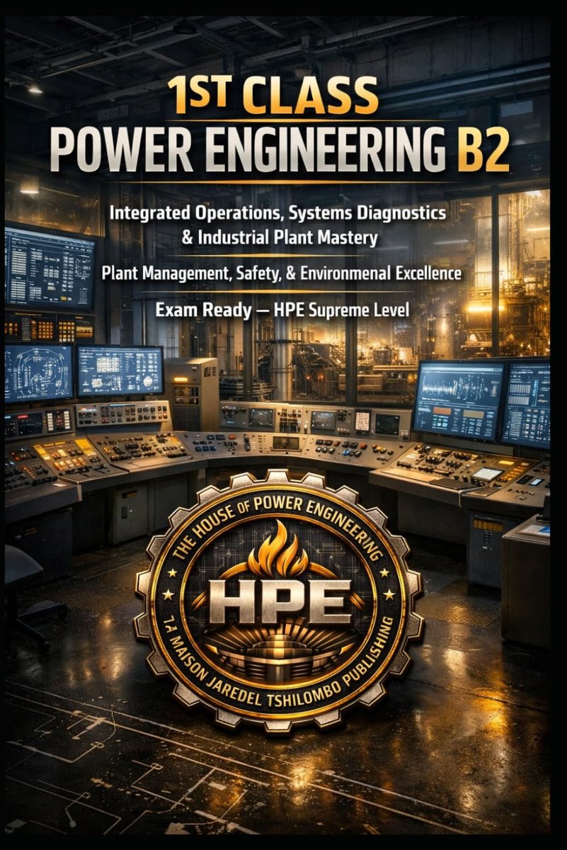 1ST CLASS POWER ENGINEERING B2 — Integrated Operations, Systems Diagnostics & Industrial Plant Mastery: Plant - ShopVlot