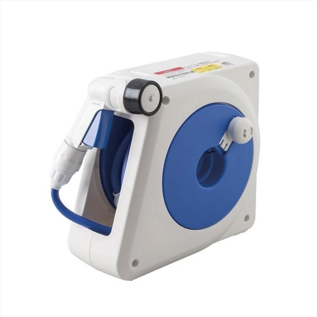 Compacte slanghaspel met wandhouder en 10 m slang – lichtgewicht en druppelvrij