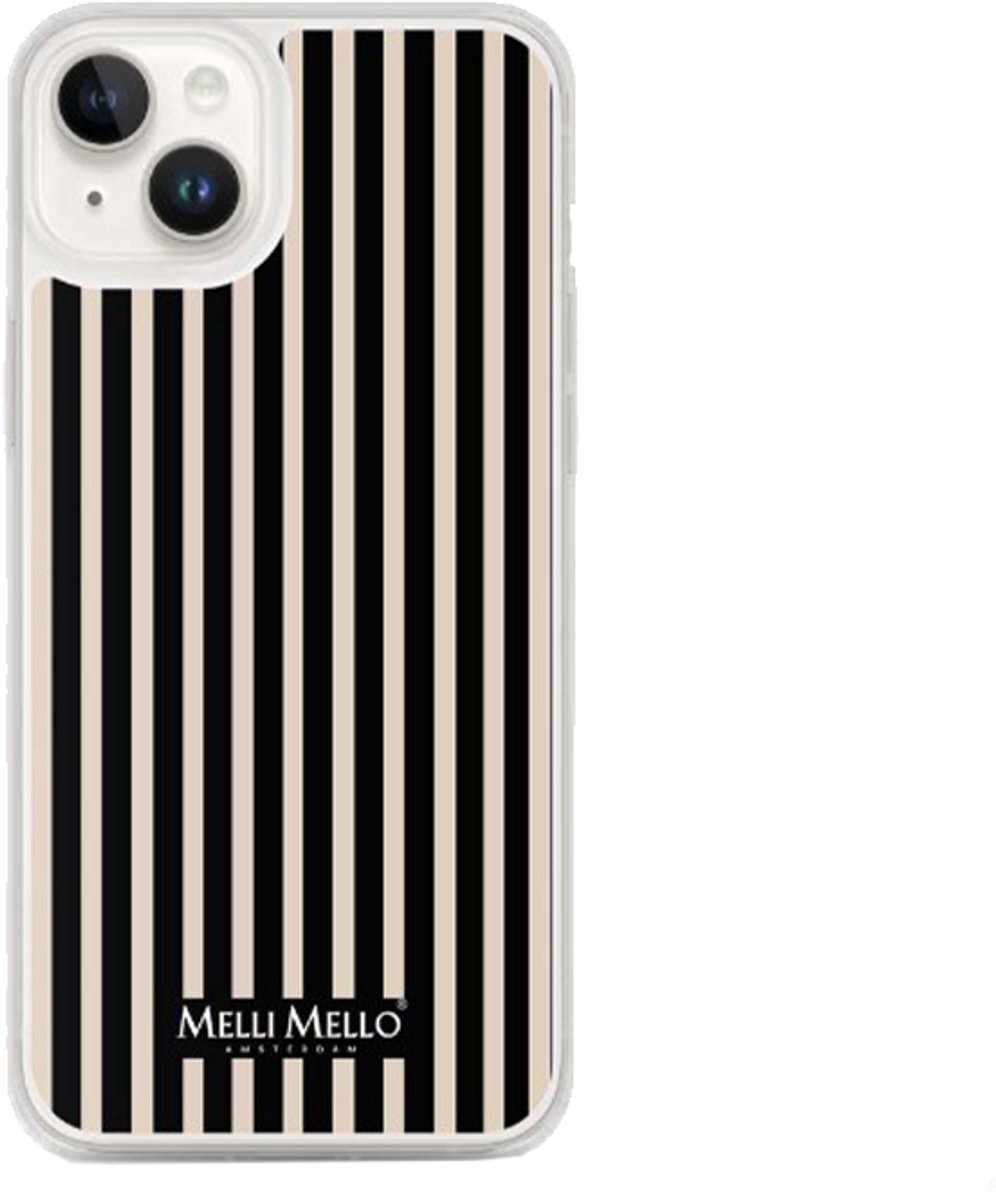Melli Mello Telefoonhoesje Midnight Lines (Soft case) - Apple iPhone 14 Plus