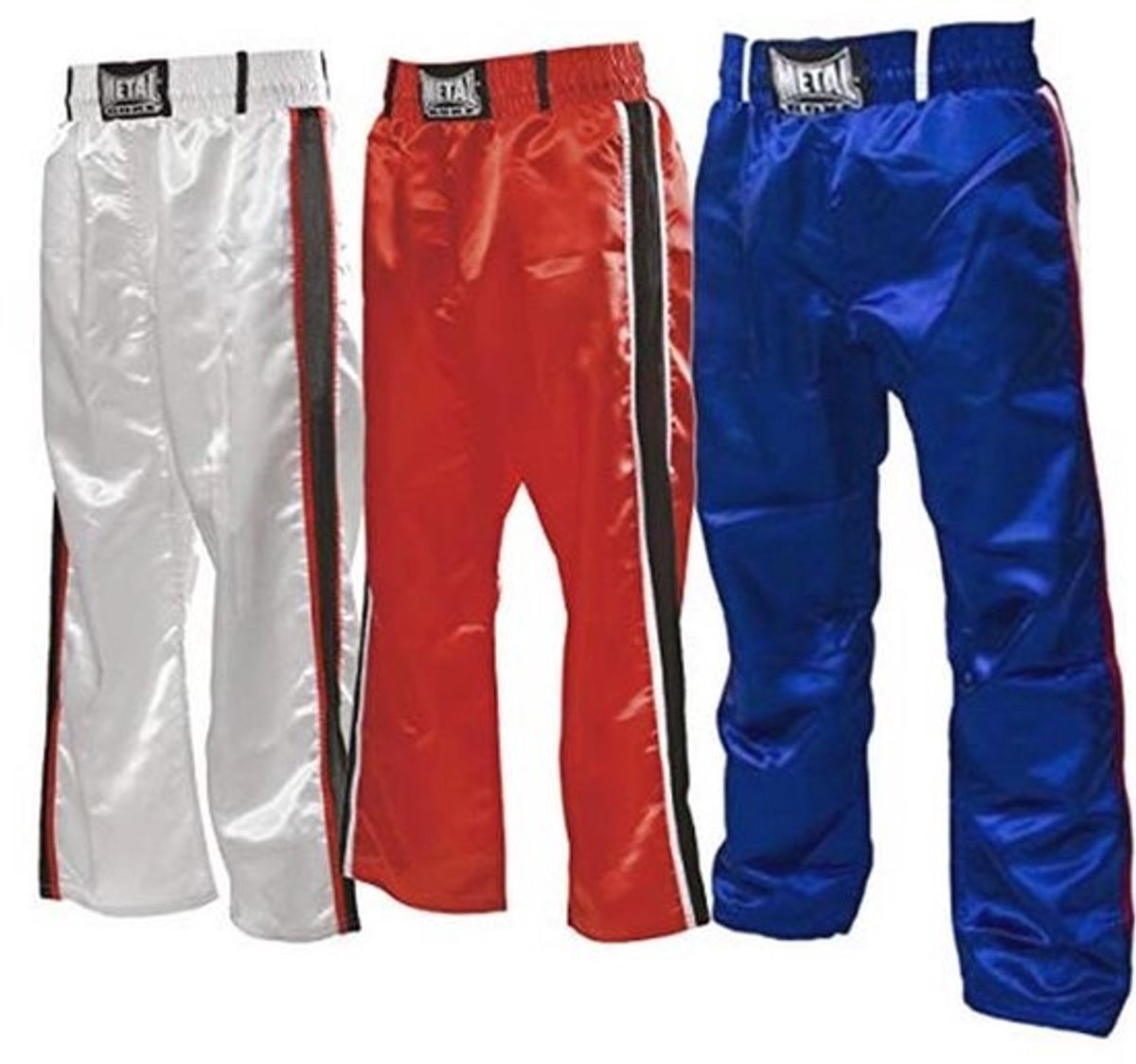 METAL BOXE Kickboksbroek, blauw, maat 140 cm