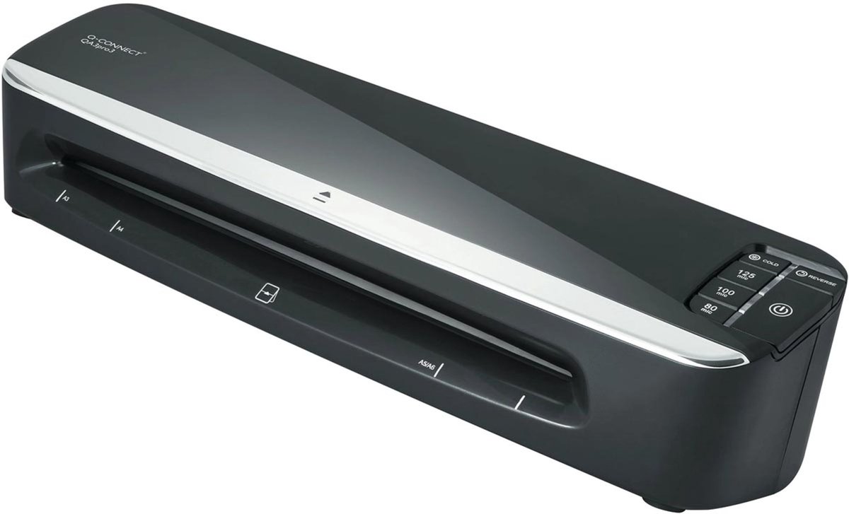 Q-CONNECT professionele lamineermachine, ft A3, zwart