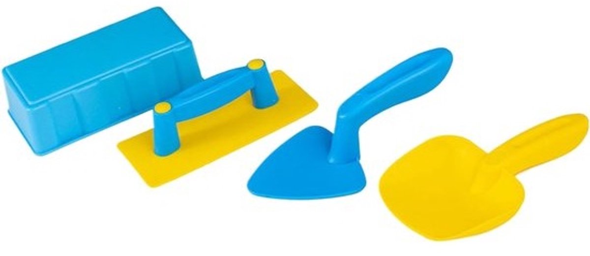 Zand Speelgoed Set - Buitenspeelgoed Kinderen - Zandbak Spelen - Inclusief Schep Vormen - 19.5 cm Lengte - Meerdere Kleuren