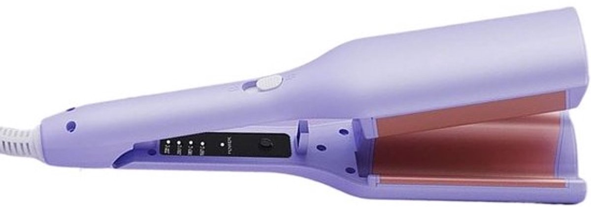 Haar Krultang - Ionische Styler - Professionele Looks - Snelle Verwarming - 32 x 7.5 cm - Paars
