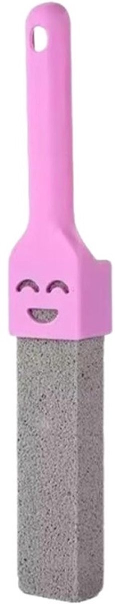 Toiletpuimsteen - Reinigingssteen - Hardnekkige Vlekken Verwijderen - Met Handvat - 15.9 x 7.8 x 3.7 cm - Paars