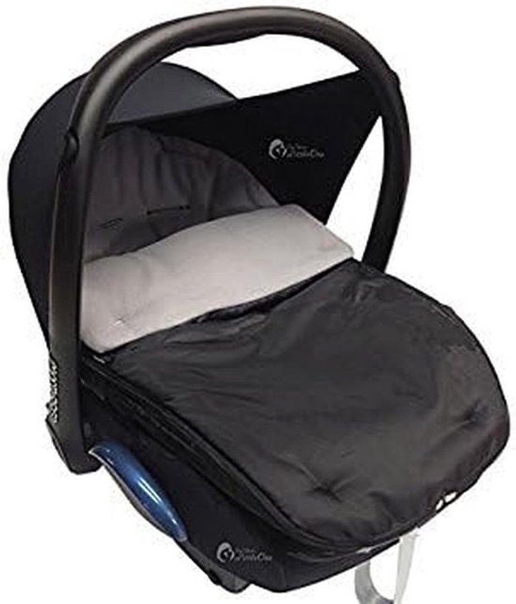 Autostoel Voetenzak - Baby Buitenzak - Comfortabel Reizen - Universele Pasvorm - 395 cm - Grijs