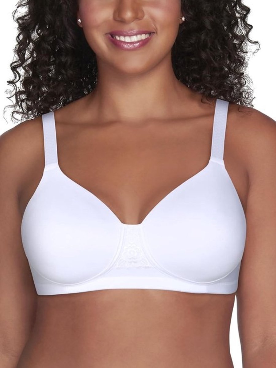 Vrouwen Beauty Back BH zonder beugel - strak silhouet - verstelbare bandjes - licht gevoerd