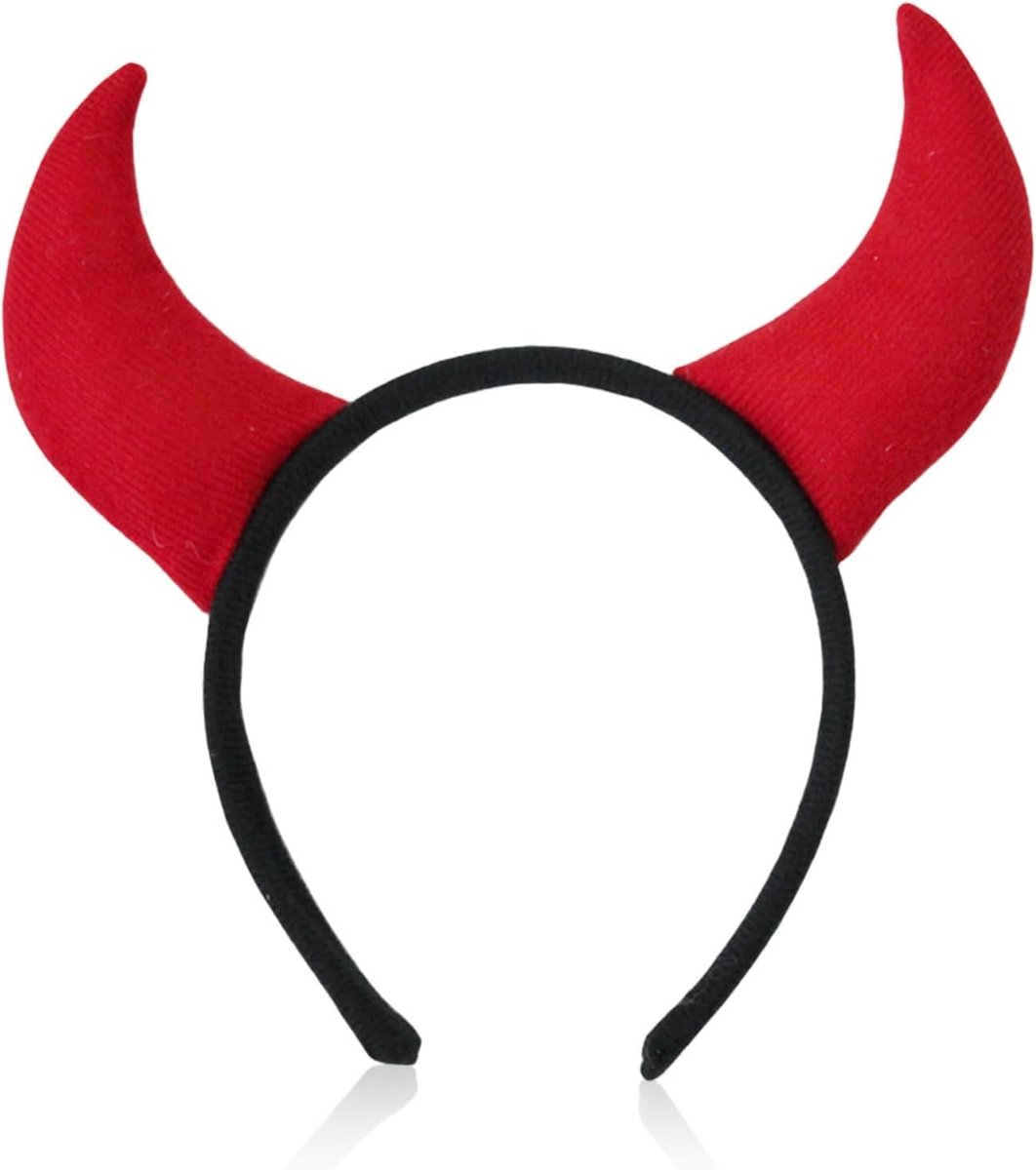 Halloween Hoorn Haarband voor Duivels Kostuum - Perfecte Accessoire voor Feestjes en Verkleedpartijen