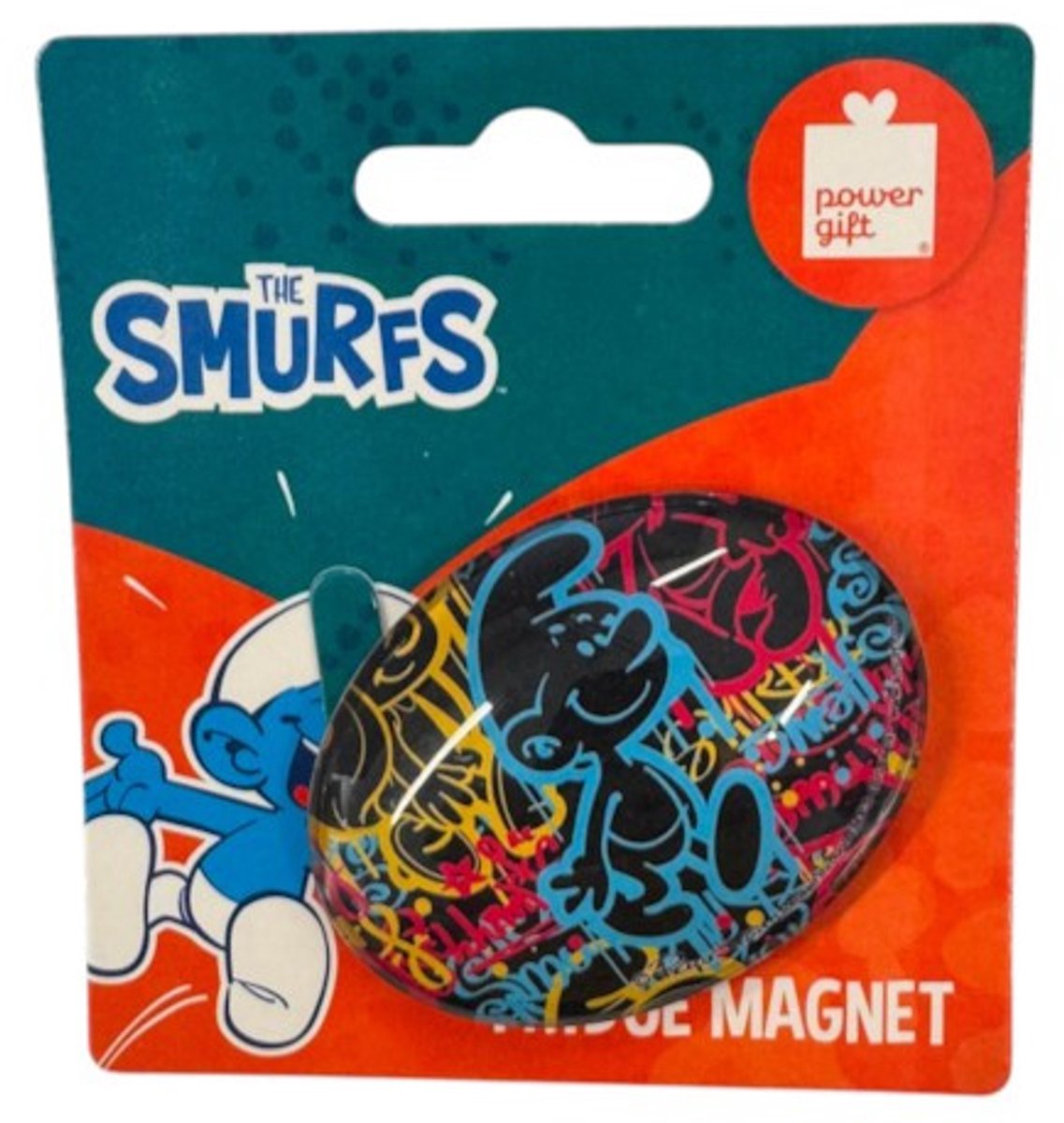 Smurfen magneet - Smurfen silhouet - 5 x 6 cm