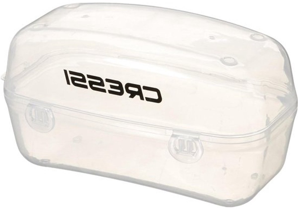 Masker Box - Opbergdoos Masker - Masker Beschermen - Flip Top - 10 cm - Clear