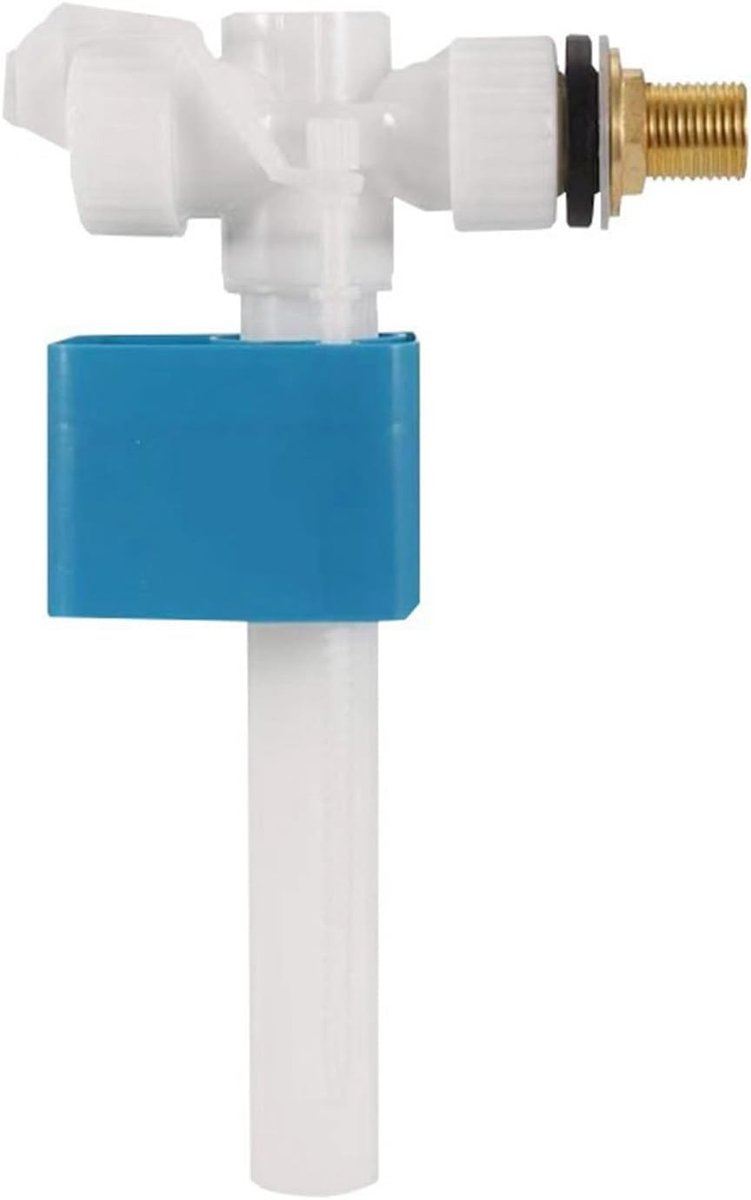 Vulventiel voor Wateraanvoer, Drijvende Ventiel met G1/2 Aansluiting, 25 x 13.5 cm, Geschikt voor Toiletten en Wasbakken, Hoogwaardige Sanitaire Accessoires