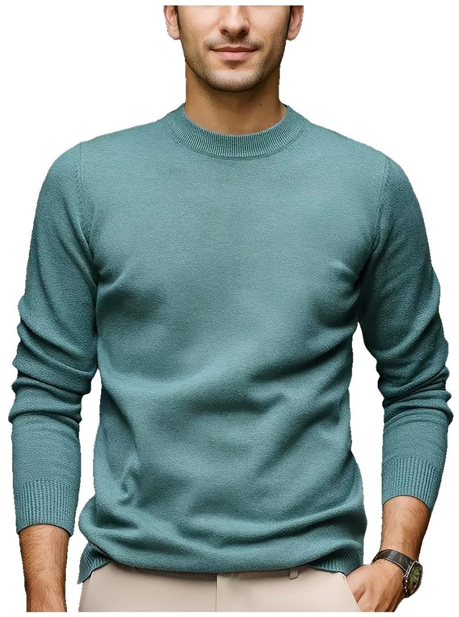 Currero Sweater Heren Sweaters Sweatshirt Hoodie Warme Trui Pullover Jumper Crewneck Vest Militair Blauw