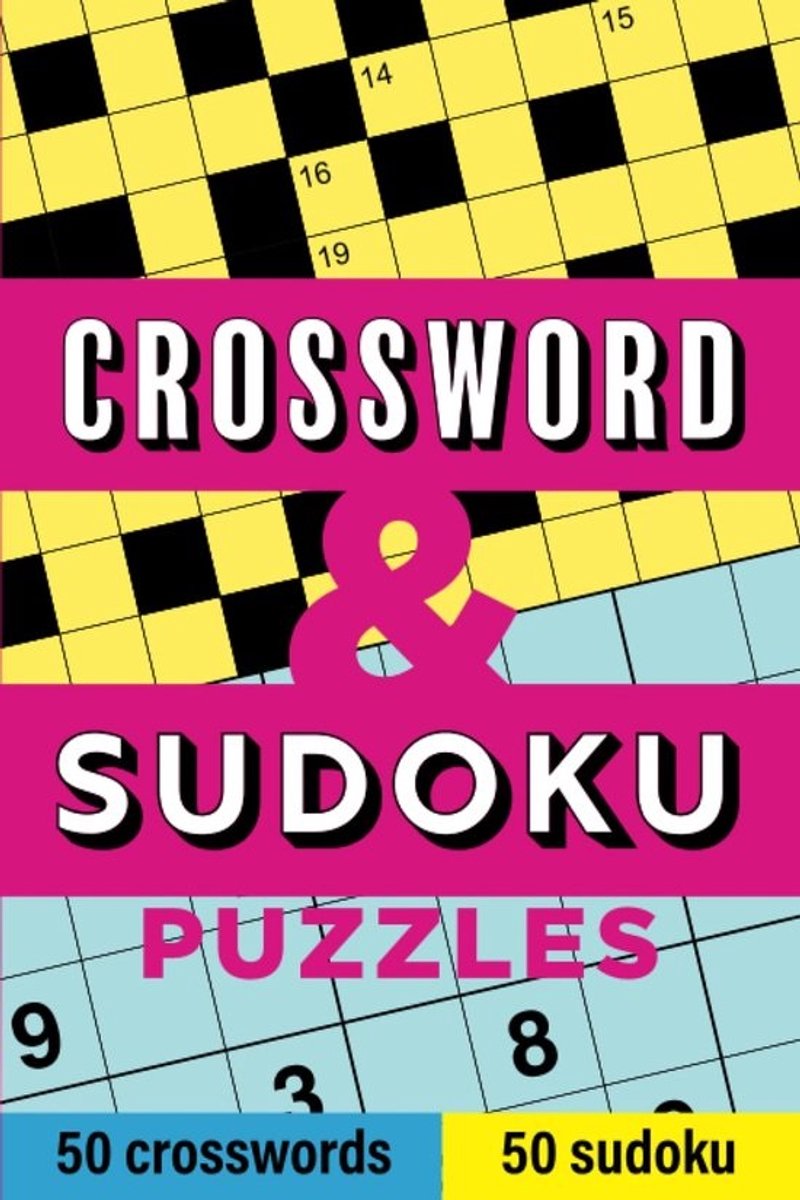 50 Kruiswoordpuzzels & 50 Sudoku's in één Puzzelboek