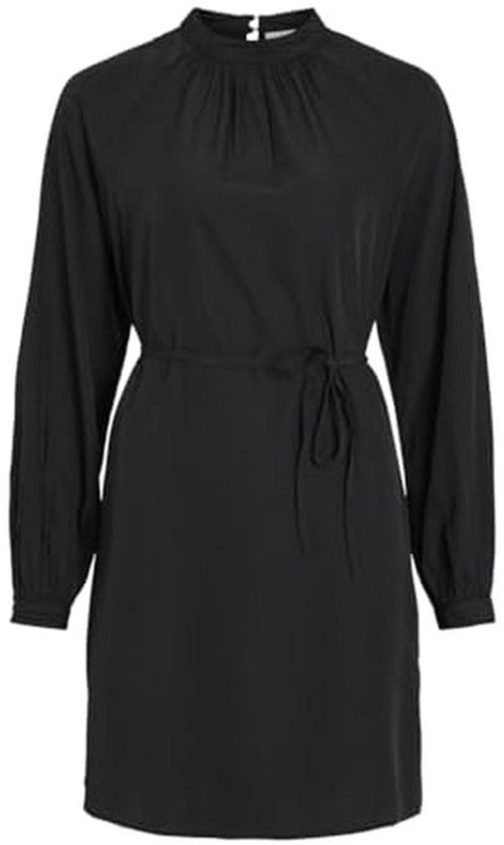 Hoge Hals Jurk Lange Mouwen Dames - Modieuze Kleding voor Elke Gelegenheid