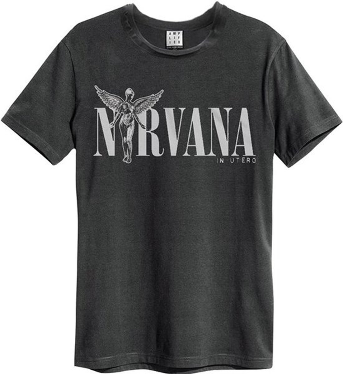 Vintage Air Heren T-Shirt met Terugrollende Naden