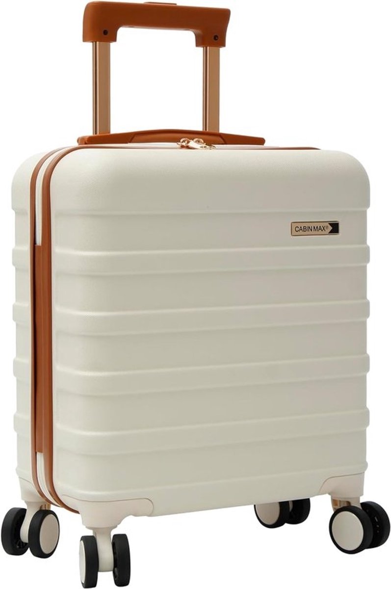 Handbagage Koffer - Reiskoffer Lichtgewicht - Vliegen Zonder Ruimbagage - Extra Licht Hard Shell - 45x36x20cm - Zwart
