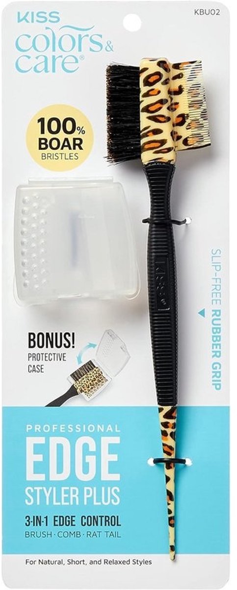 Professionele 3-in-1 Edge Styler met Slipvrije Grip en Beschermhoes