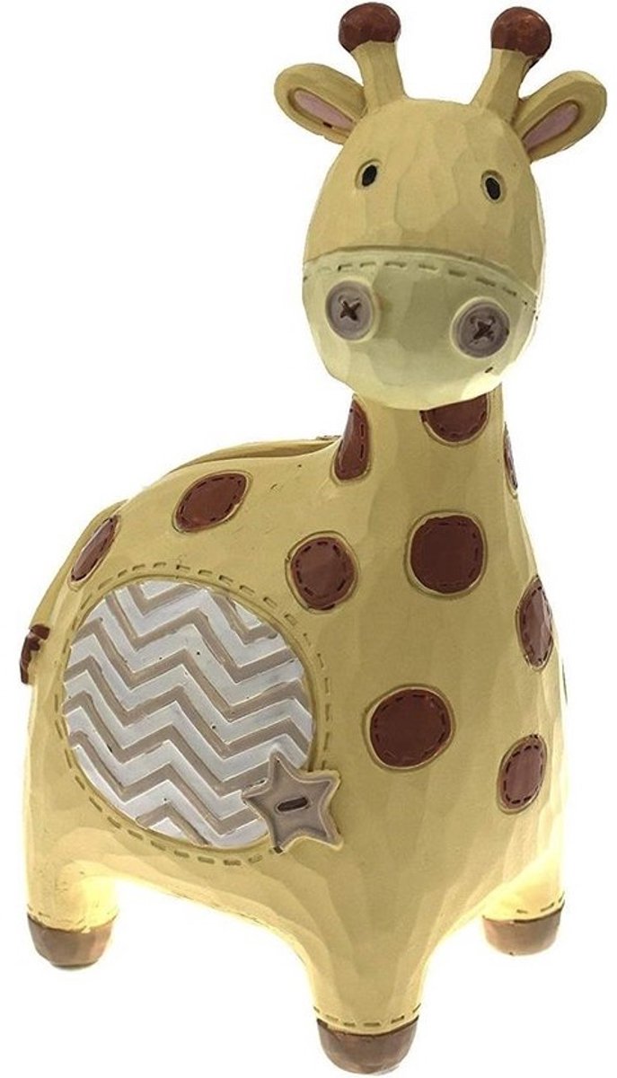Hars Spaarpot - Geld Bank - Kinderkamer Decoratie - Gedetailleerde Constructie - 15 cm Hoog - Meerkleurig